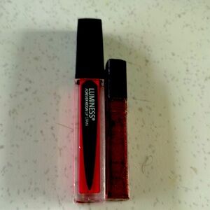 Set of two lipglosses. Chanel & Luminess.